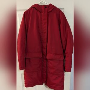 Roots, Hooded Winter Jacket, Red